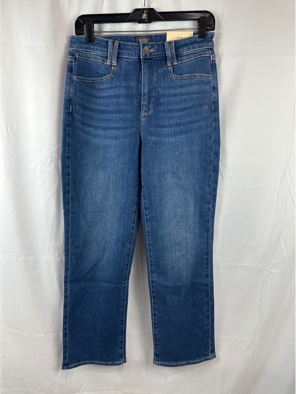NYDJ Bailey Relaxed Ankle High Rise Jeans Size 4